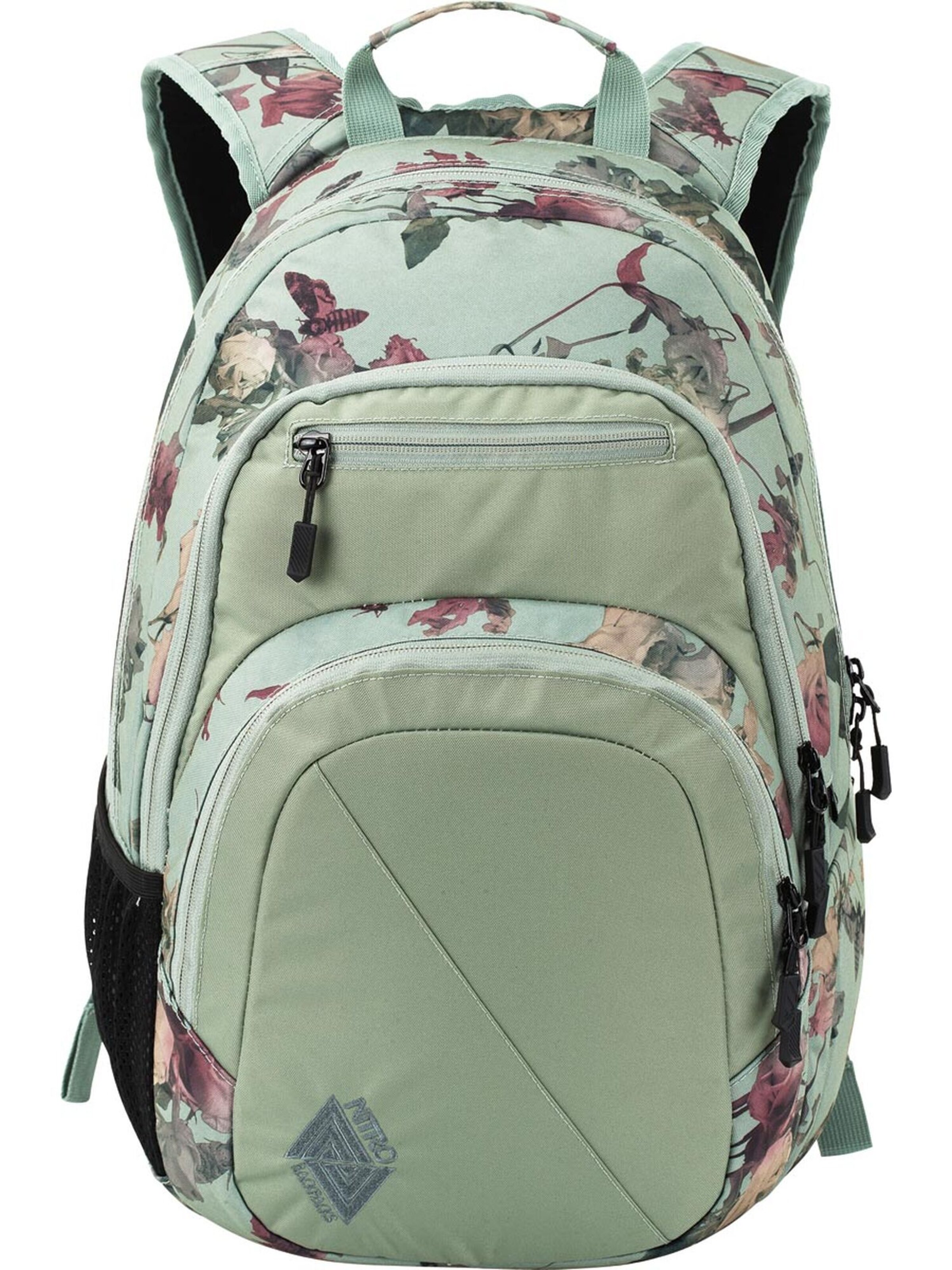 NitroBags Rugzak in Groen: voorkant