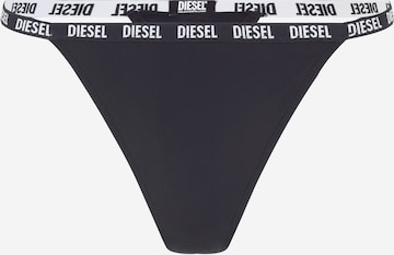 DIESEL Thong 'EBBYPER' in Black: front