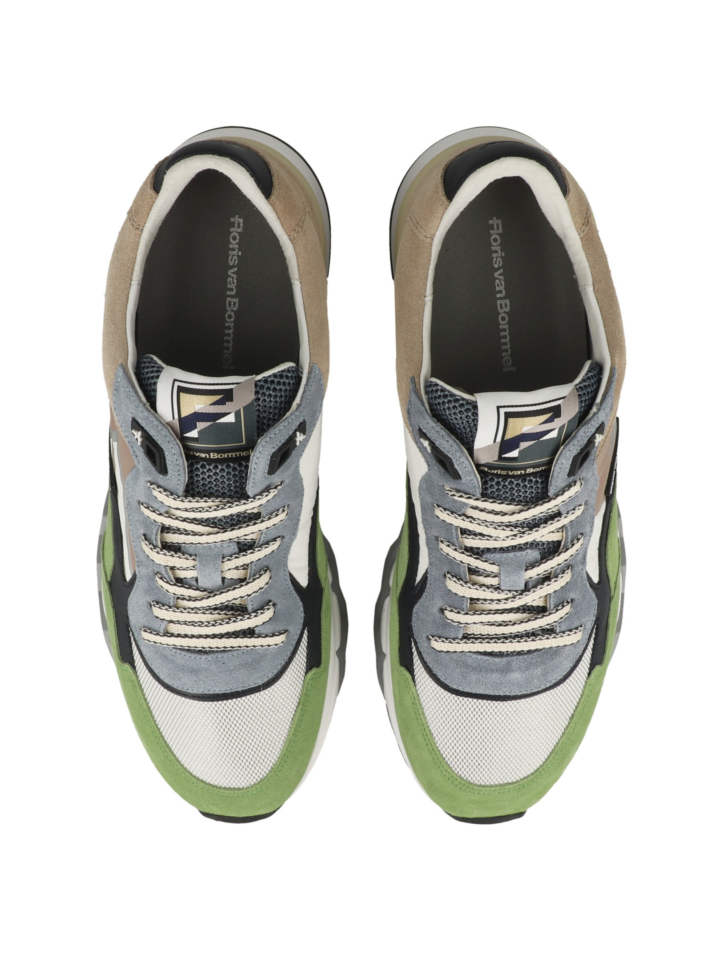 Baskets basses 'De Zager' Floris van Bommel en mélange de couleurs