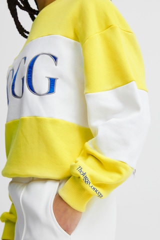 The Jogg Concept Sweatshirt 'JCSAFINE' in Yellow