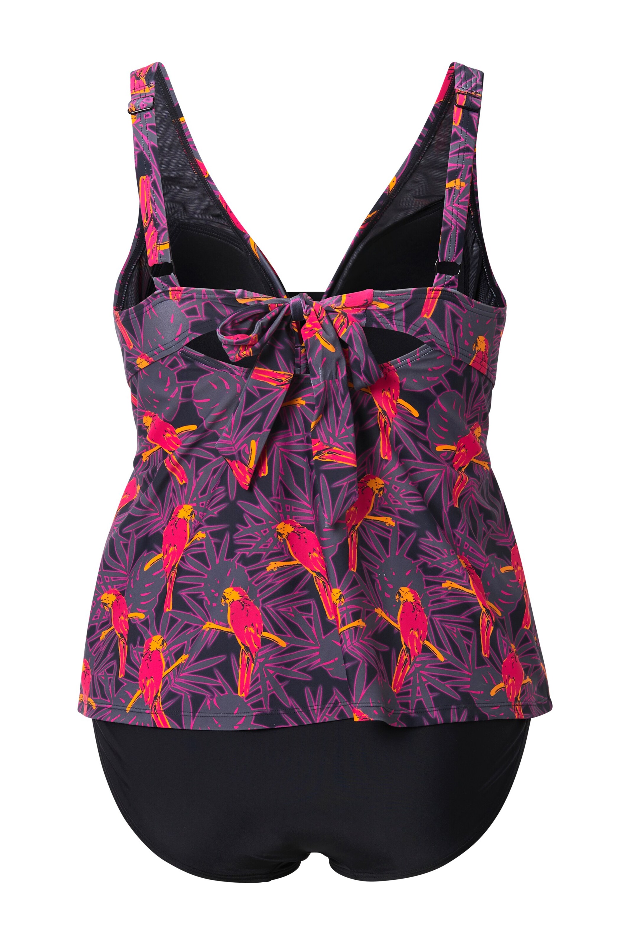 Ulla Popken Triangel Tankini in Lila