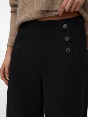 VERO MODA - regular Pantalón en negro