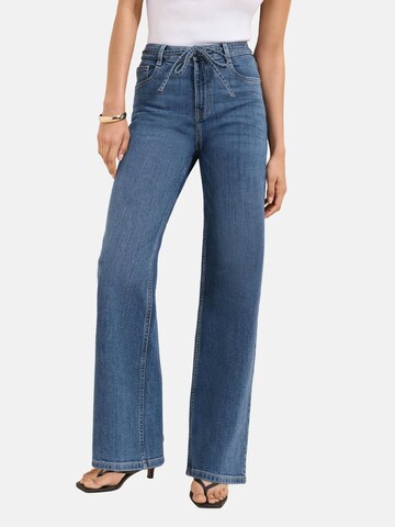 Friends Like These Loosefit Jeans in Blau: Vorderseite