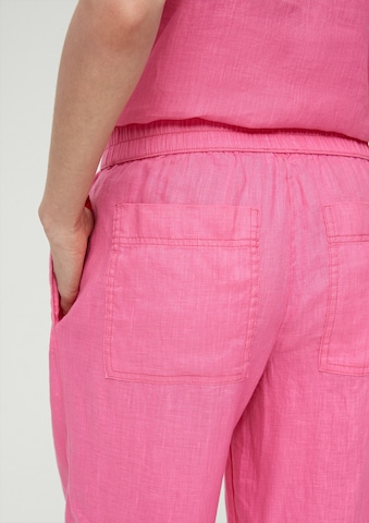 s.Oliver Loose fit Pants in Pink