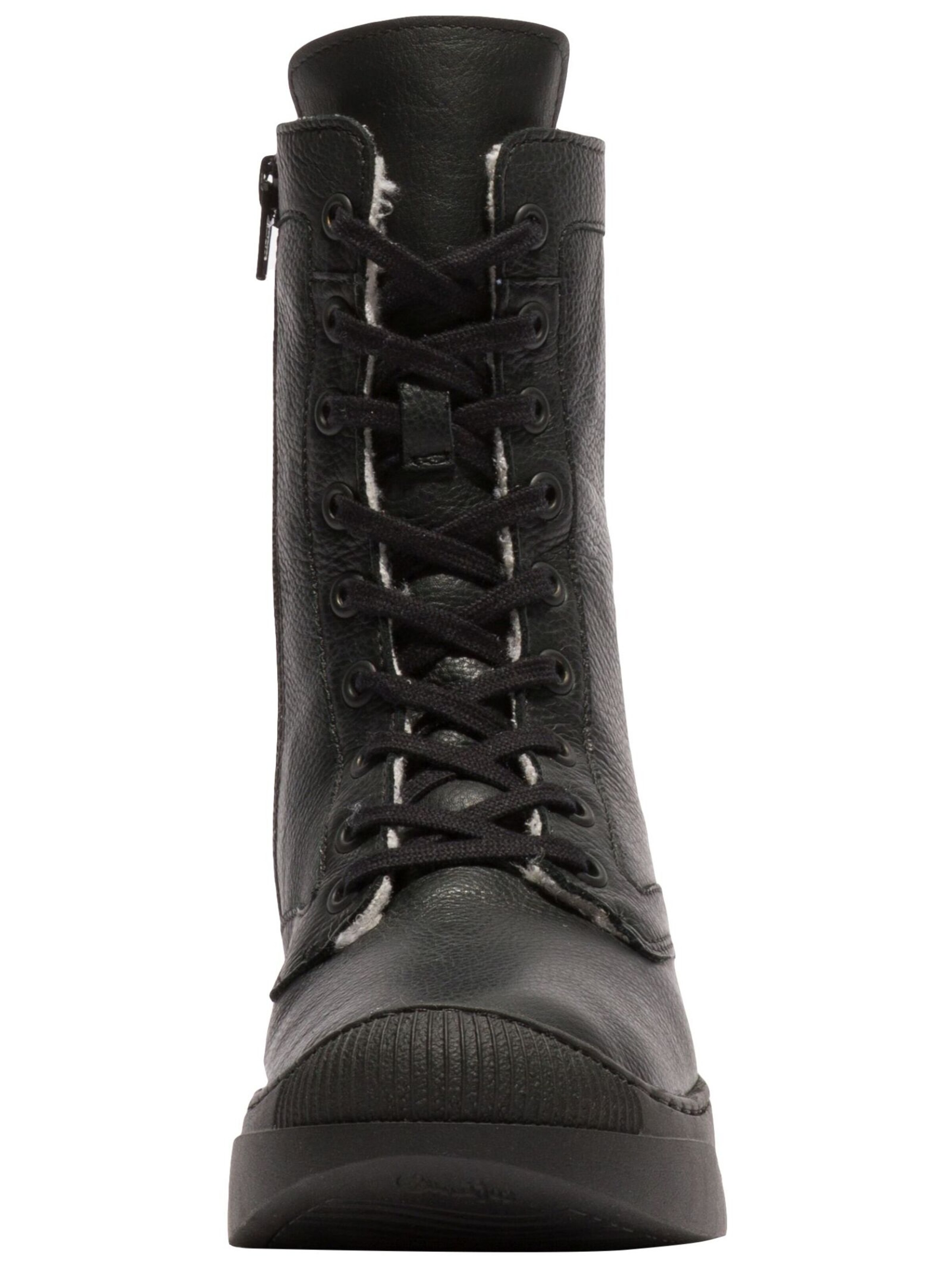 Bottines à lacets Softinos en noir