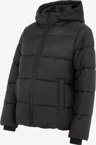 MAMALICIOUSPrijelazna jakna 'Ursa' - crna boja: prednji dio