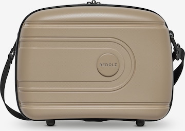 Nécessaire 'Essentials 11' di Redolz in beige: frontale