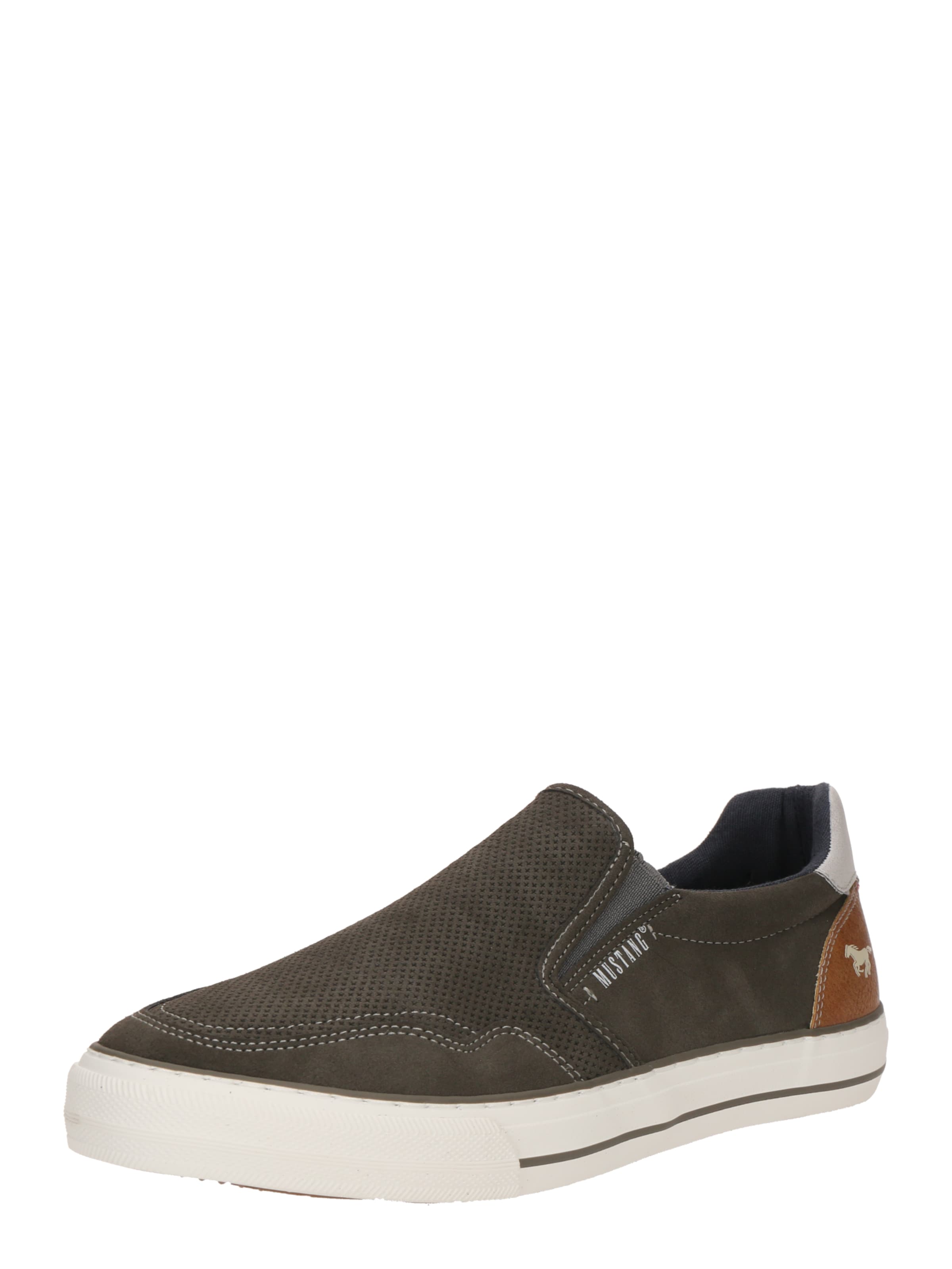 Slip on MUSTANG en gris : devant