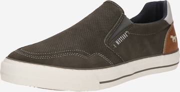 pelēks MUSTANG Brīvā laika apavi bez aizdares: no priekšpuses