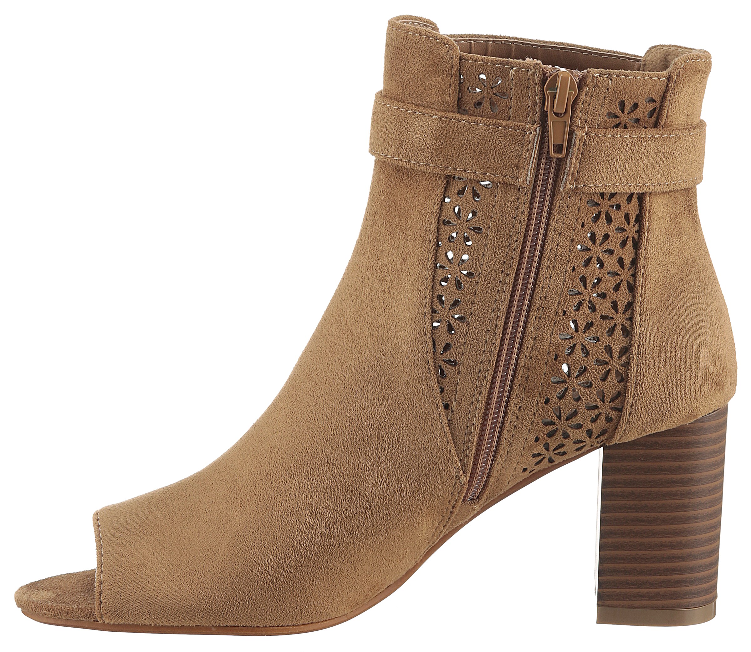 Aniston Ankle Boots in Brown: front