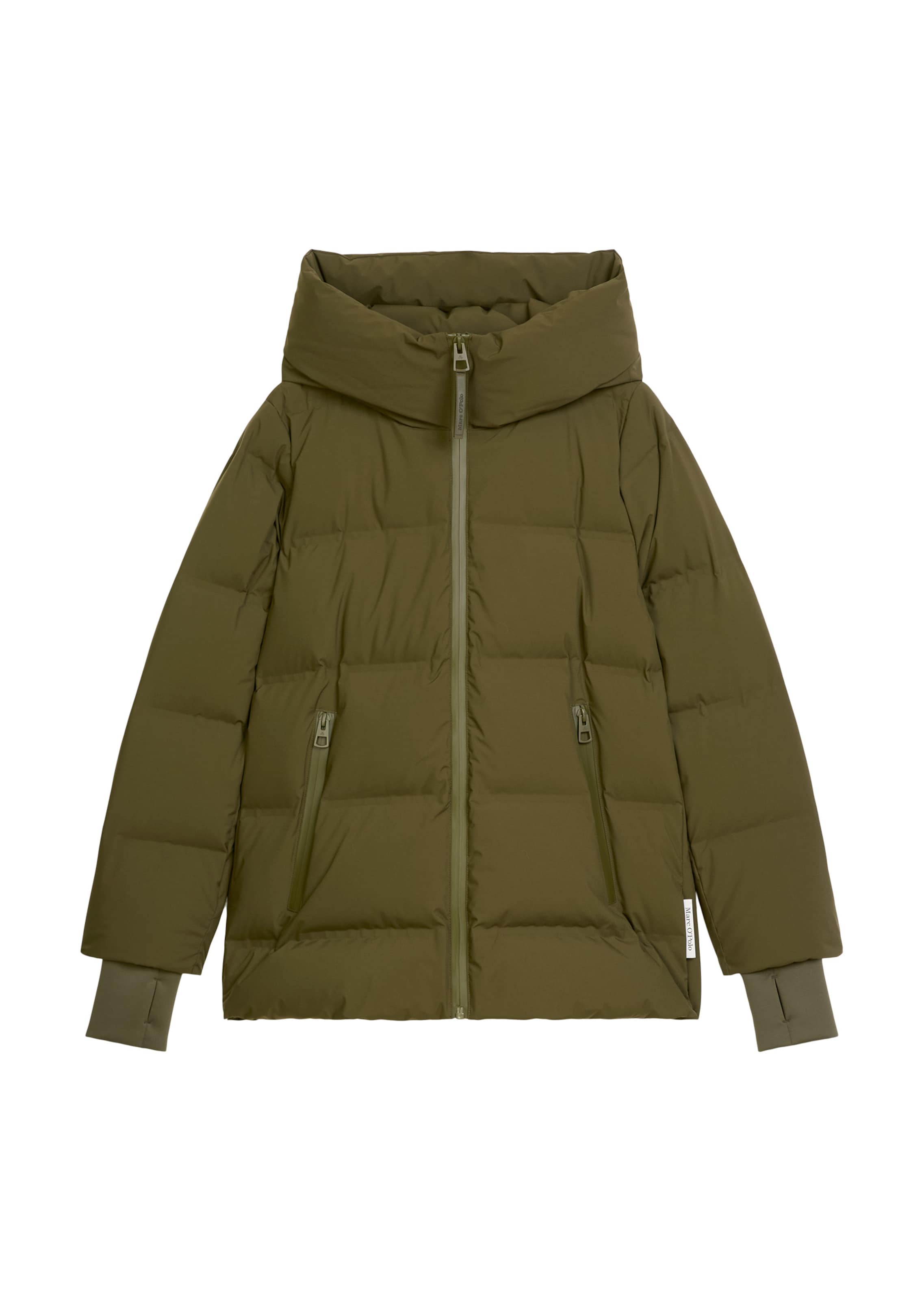 Marc O'Polo Jacke 'MOP x Function' in Grün: Vorderseite