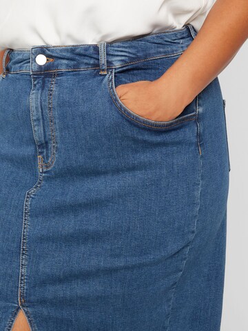 Gonna 'Kim' di ABOUT YOU Curvy in blu