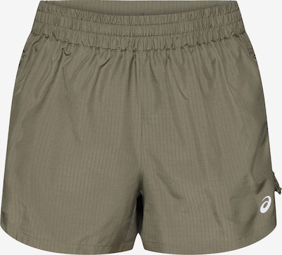 Sportinės kelnės 'NAGINO' iš ASICS, spalva – rusvai žalia, Prekių apžvalga