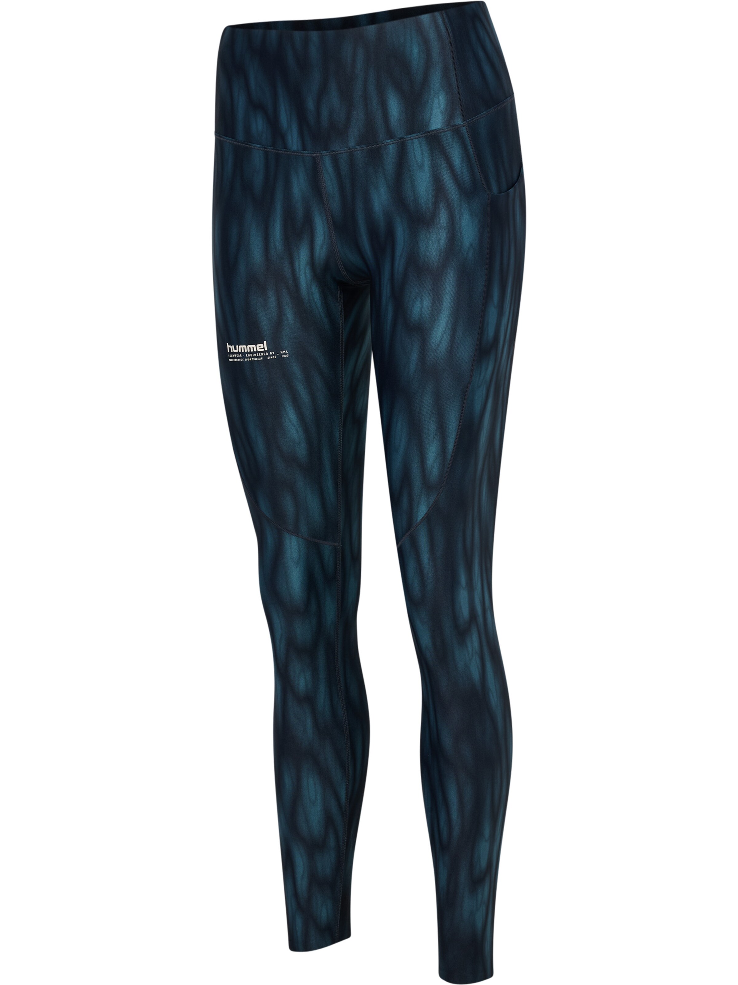 Hummel Skinny Sporthose 'Hiit Intensity' in Blau