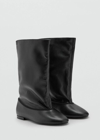 MANGO Ankle Boots in Black