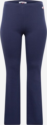 Tommy Jeans Curve Flared Hose in Blau: predná strana