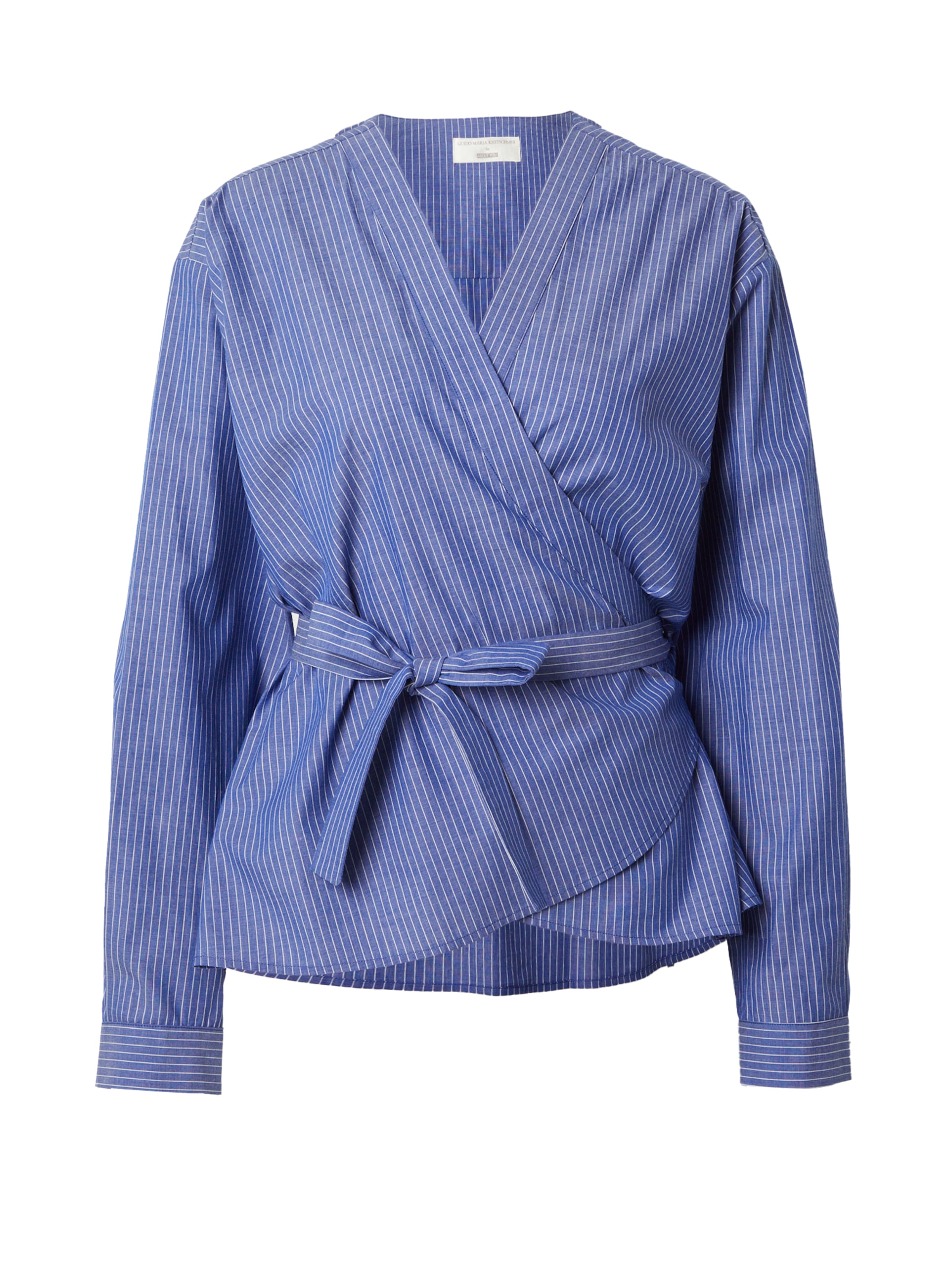 Guido Maria Kretschmer Women Blus 'Nena' i blå, Produktvy