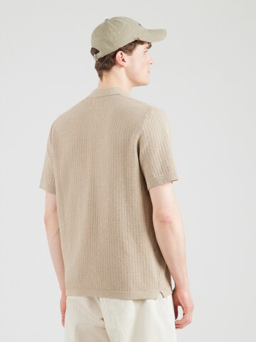 NN07 Knit cardigan 'Ares' in Beige
