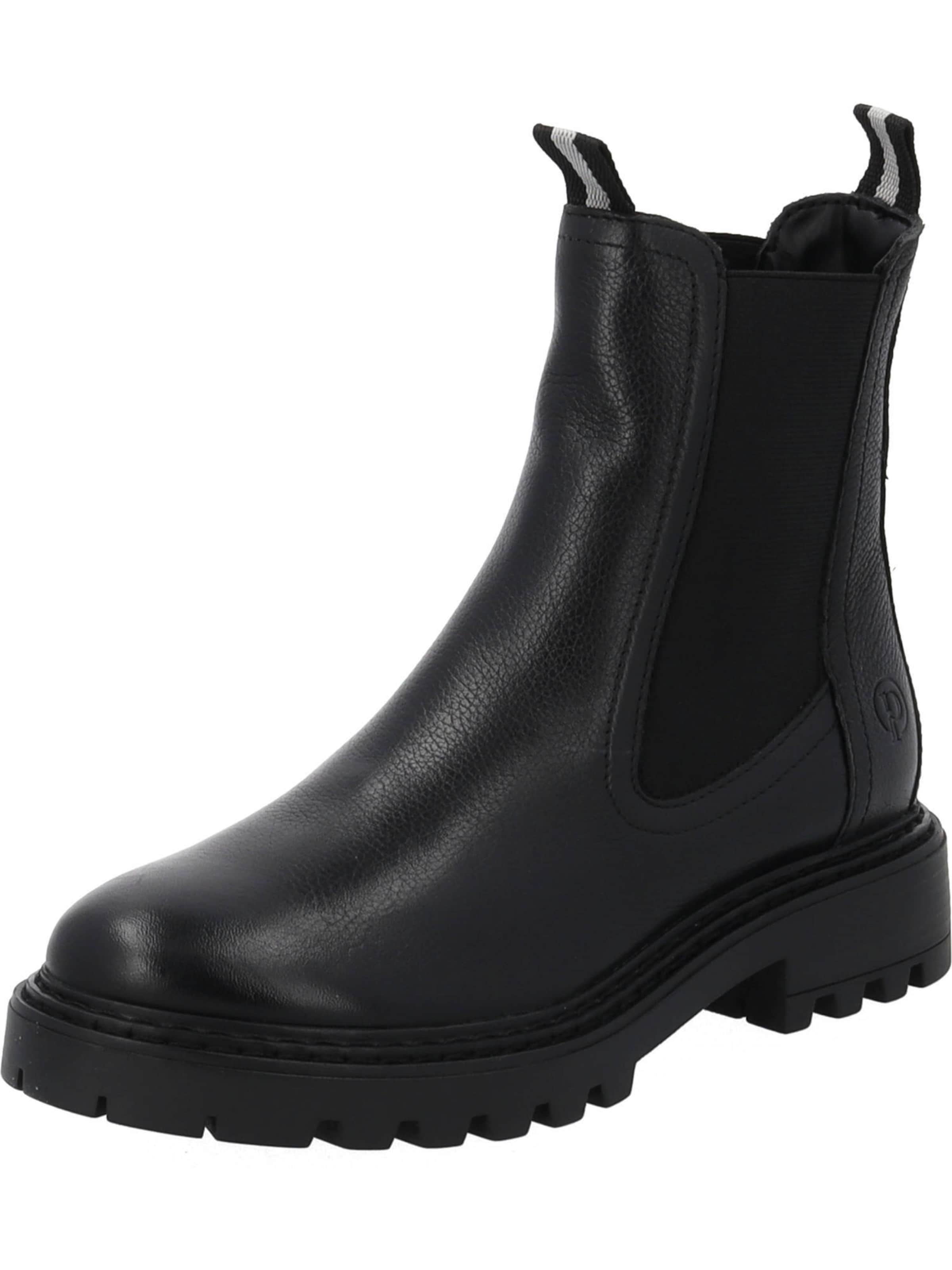 Palado Chelsea boots 'Luctoria' in Zwart: voorkant