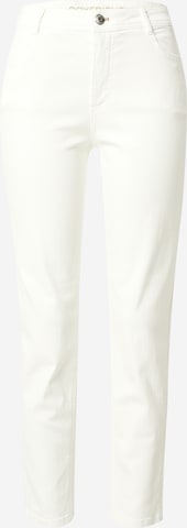TAIFUN Slimfit Jeans i vit: framsida