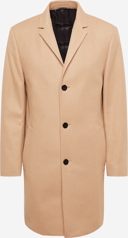 Calvin Klein Between-seasons coat in Beige: front
