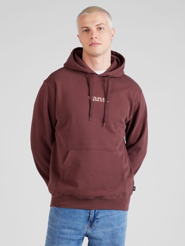 VANS Sweatshirt 'LOWERED' in Brown: front