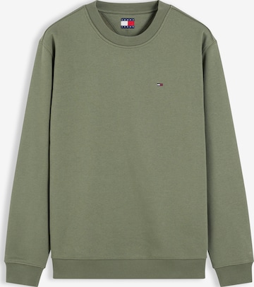 Tommy Jeans Sweatshirt in Grün: Vorderseite