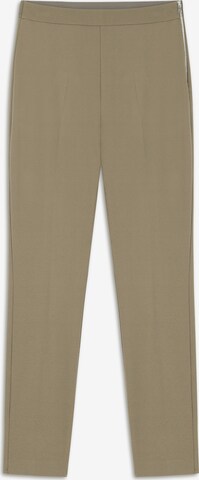 Twist Leggings in Beige: front