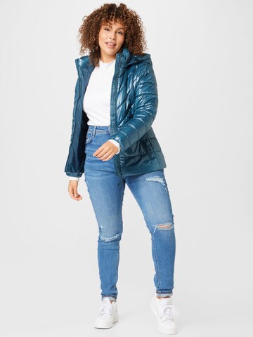 Calvin Klein Curve Between-Season Jacket in Blue