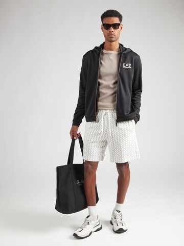 Veste de survêtement EA7 Emporio Armani en noir