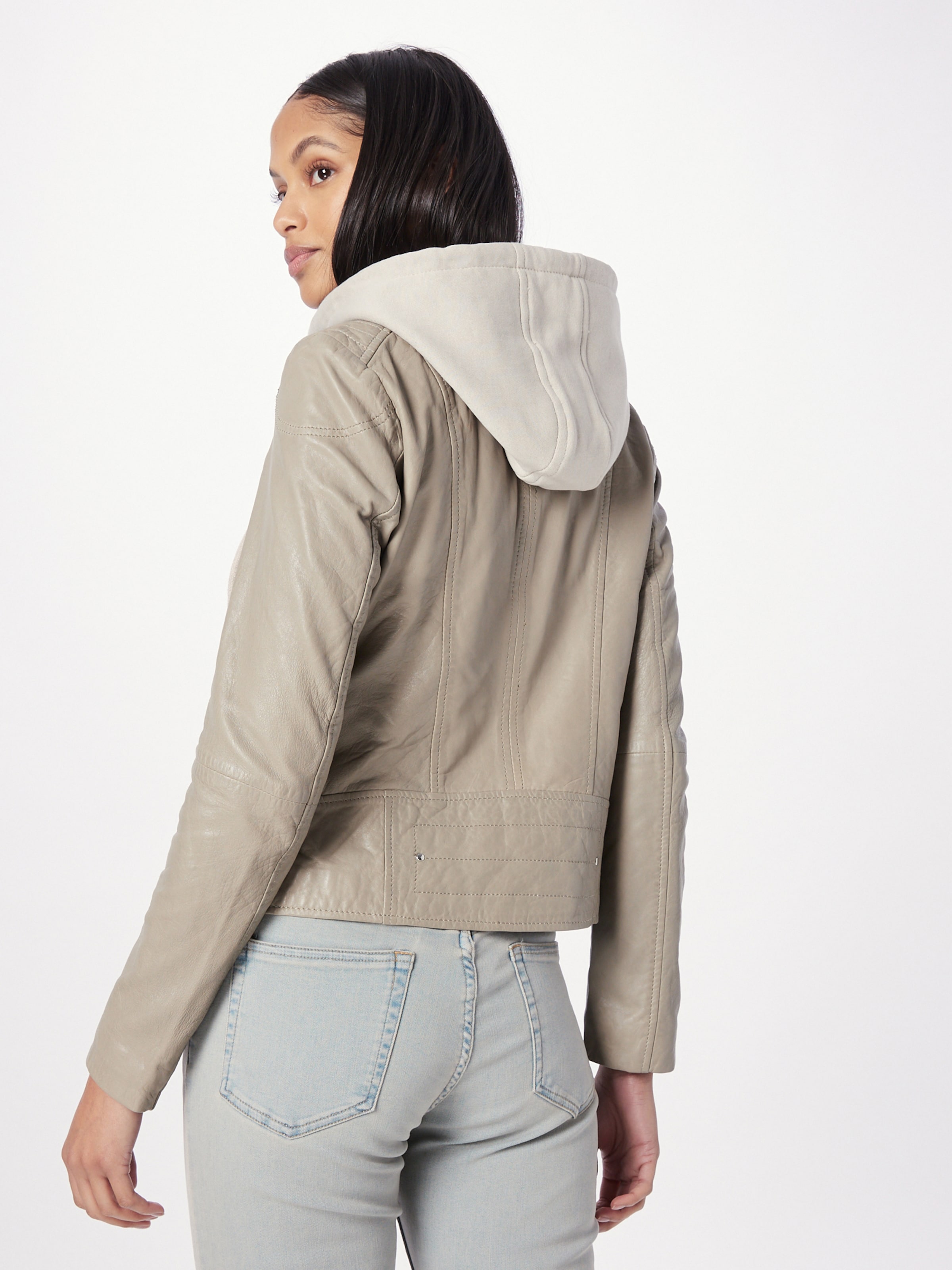 Maze Between-Season Jacket 'Mico' in Greige | ABOUT YOU