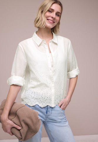 STREET ONE Bluse in Weiß: Vorderseite