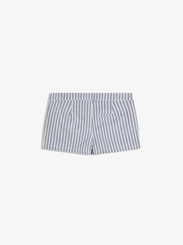Bershka Skinny Bukser i blå