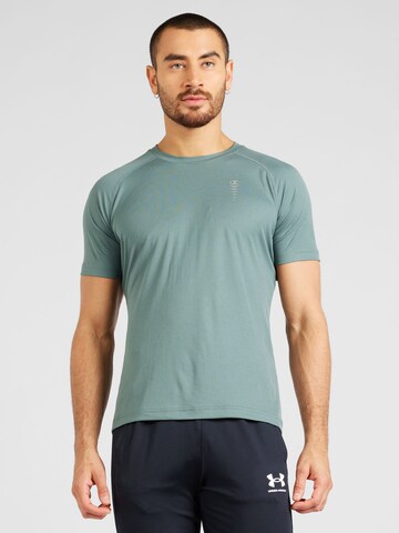 Champion Authentic Athletic Apparel Funkčné tričko - Zelená: predná strana