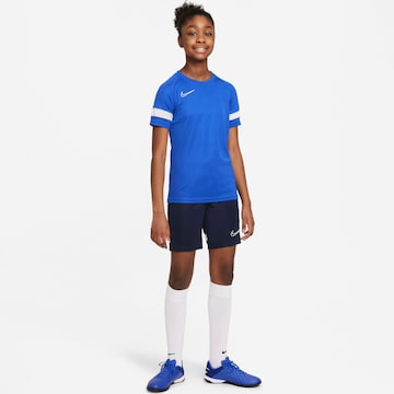 NIKE - Regular Calças de desporto 'Academy' em azul