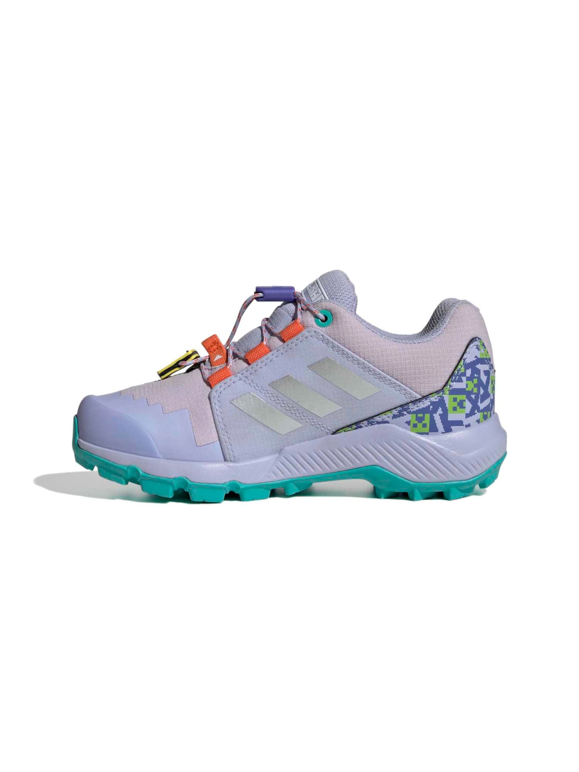 ADIDAS TERREX Low shoe 'MINECRAFT' in Purple: front