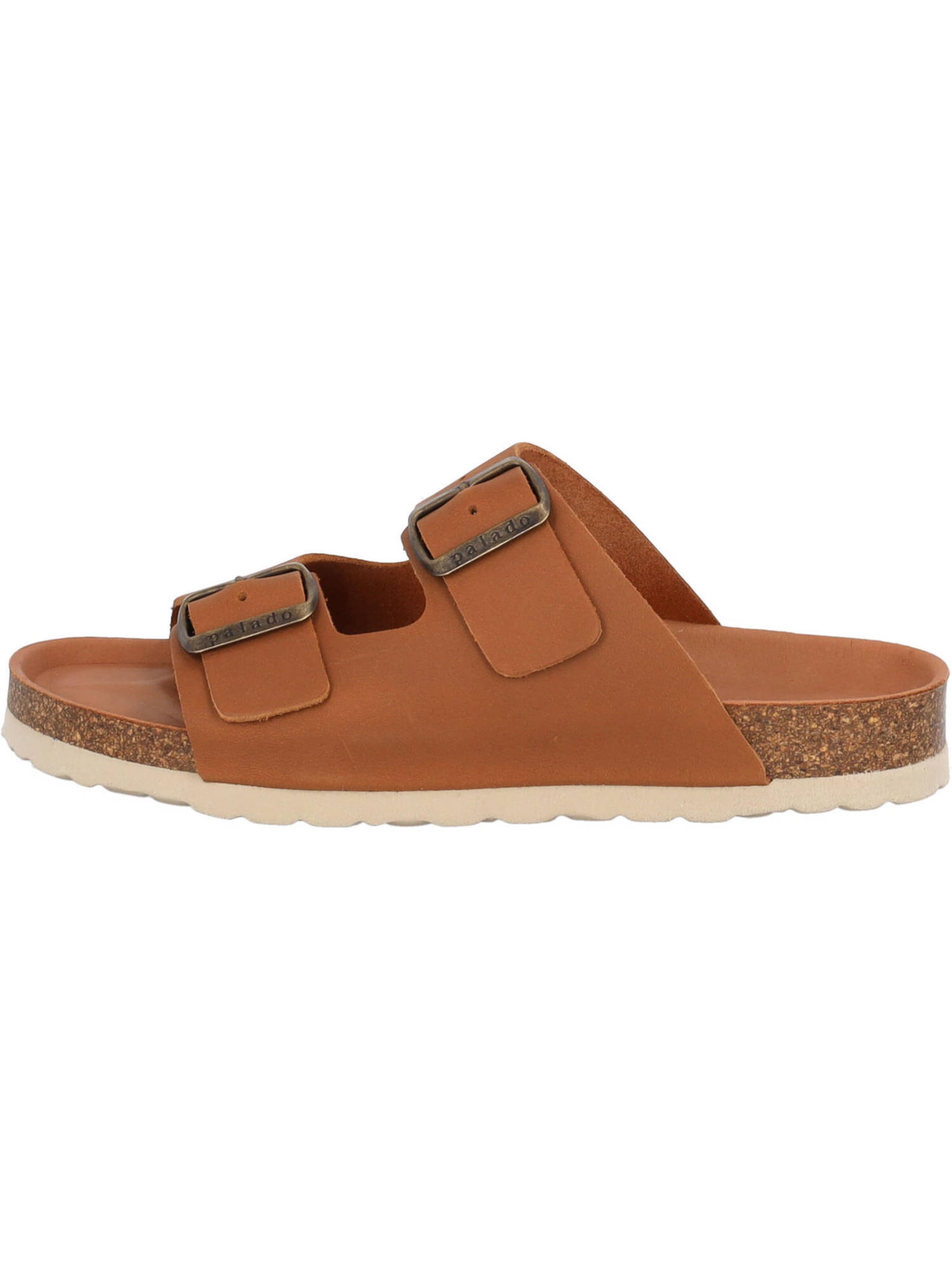 Palado Mule 'Korfu' in Brown: front