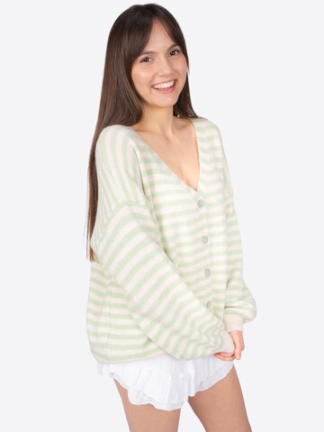 Seasons of April Knit cardigan 'Candy' in Green