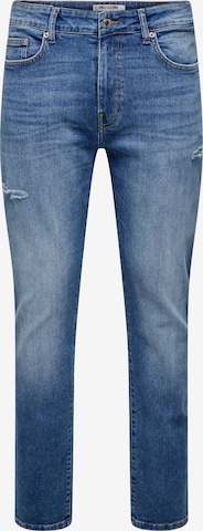 Only & Sons - Vaquero 'ONSWEFT' en azul: frente