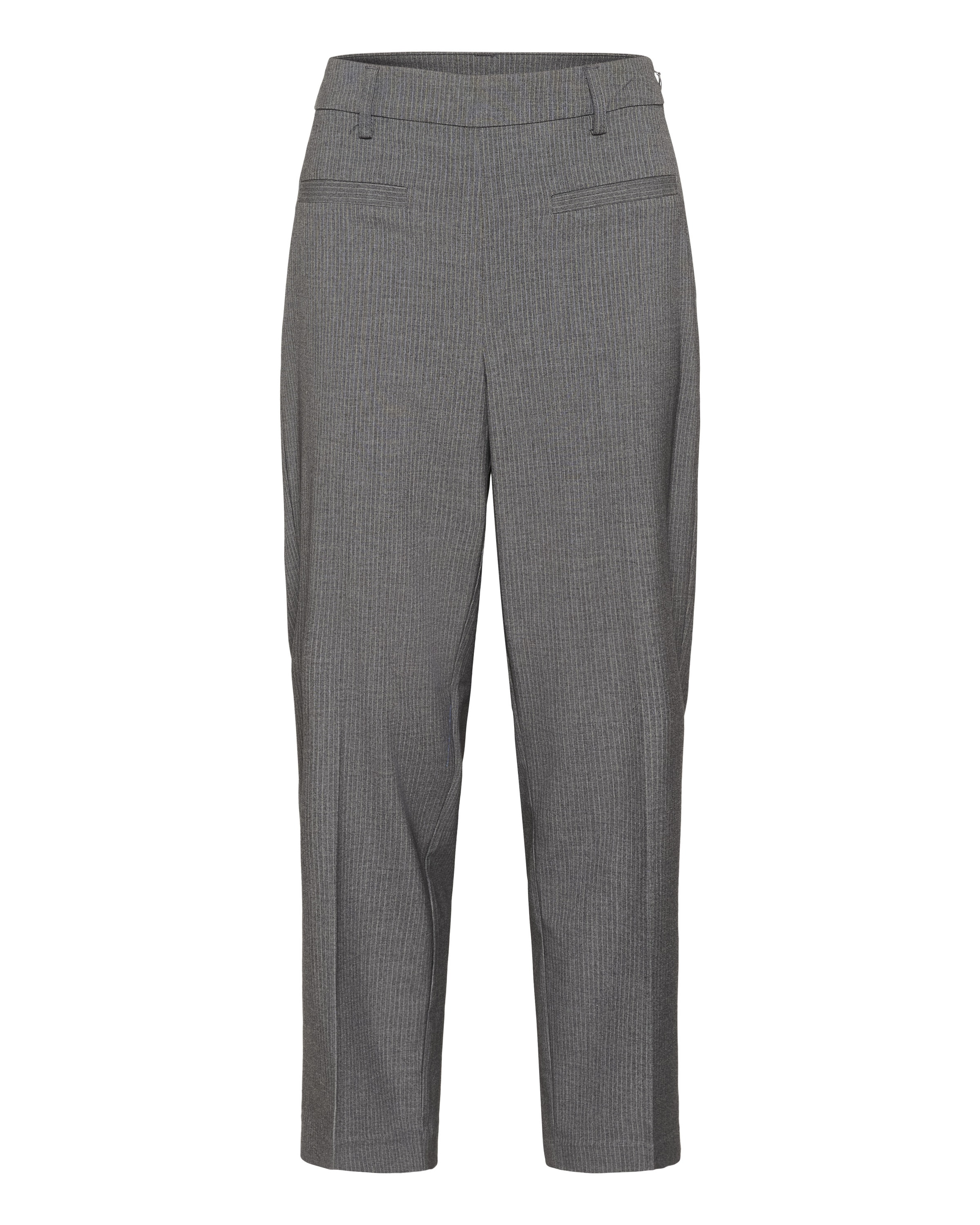 Kaffe Regular Broek 'KAellie' in Grijs: voorkant