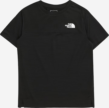 THE NORTH FACE - Camiseta funcional 'NEVER STOP' en negro: frente