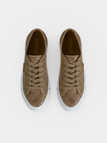 GUESS Ниски маратонки 'Jelexa10' в кафяво