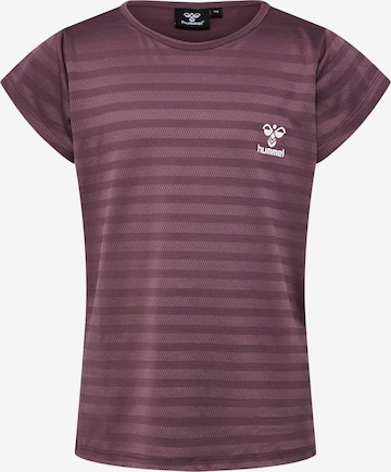T-Shirt fonctionnel 'SUTKIN' Hummel en violet : devant
