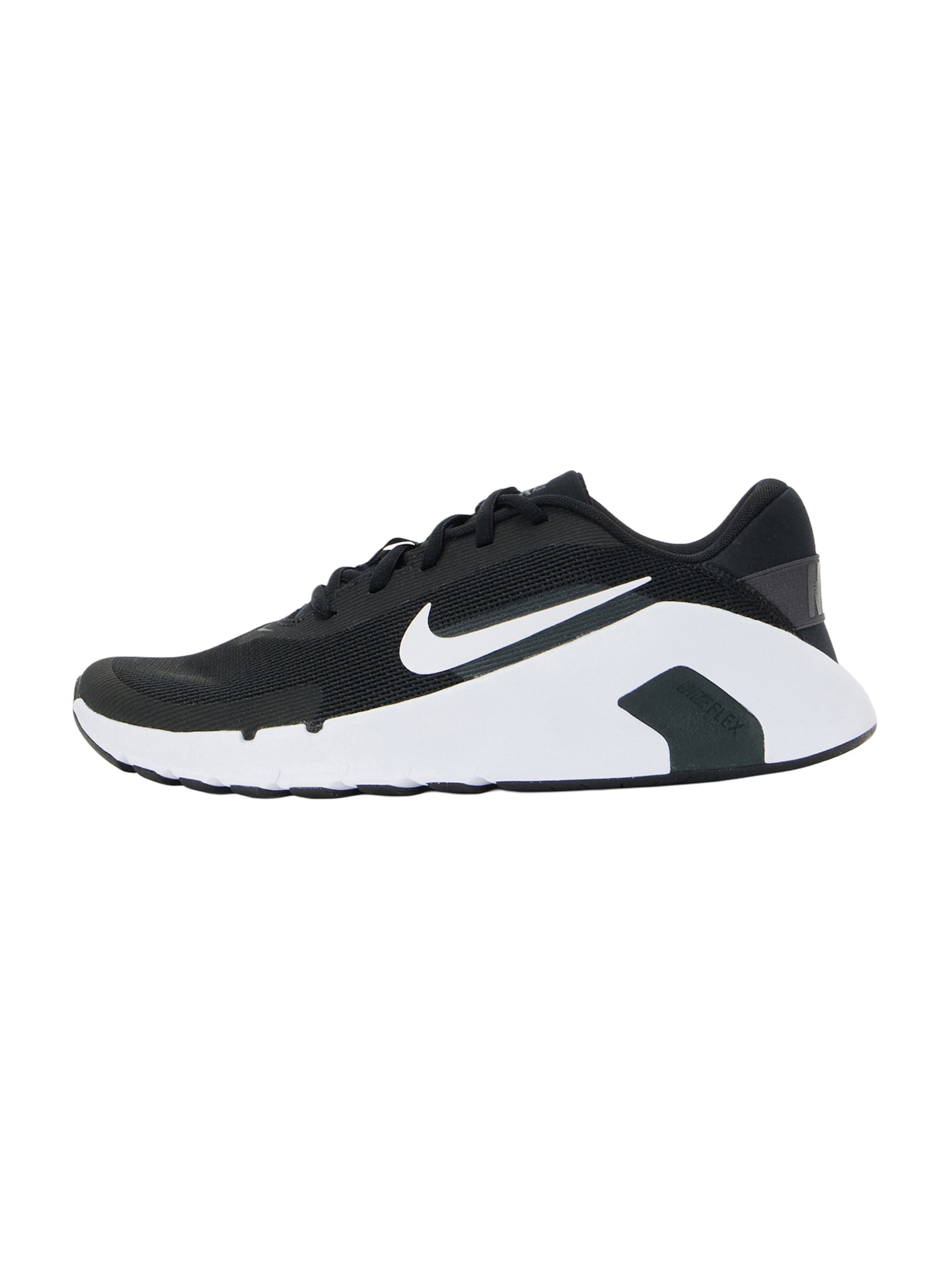 Chaussure de course 'Flex Train' NIKE en noir : devant