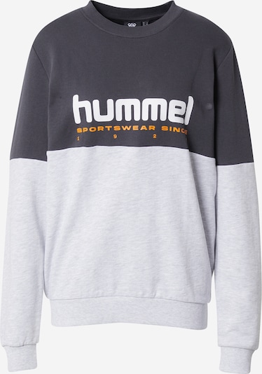 Hummel Majica | svetlo siva / oranžna / črna barva, Prikaz izdelka