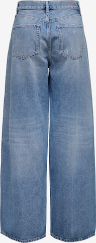 ONLY Wide leg Jeans 'SONIC' in Blauw