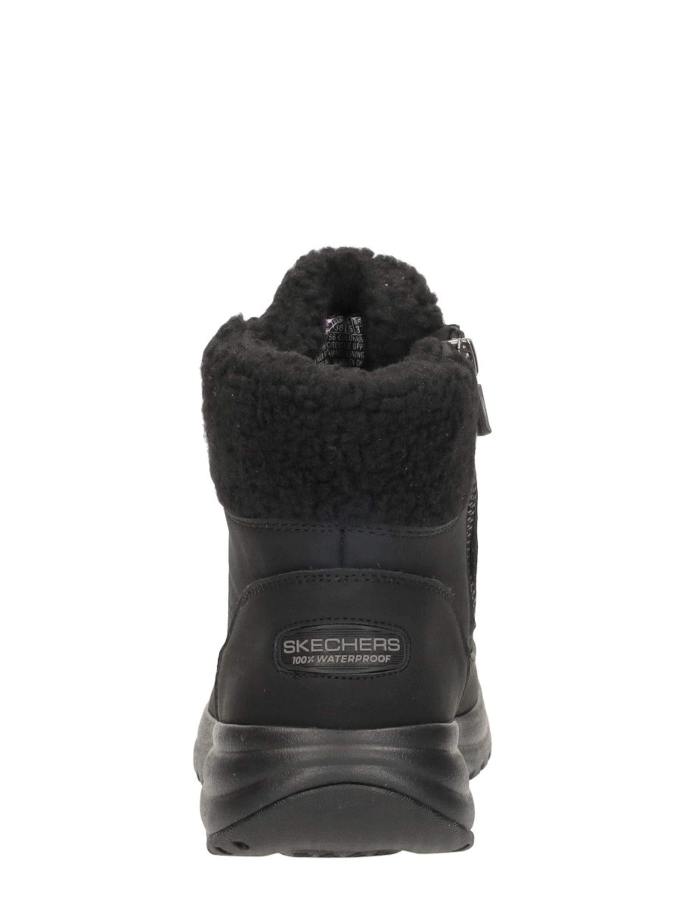 SKECHERS Veterlaarsjes 'On-The-Go Steller' in Zwart
