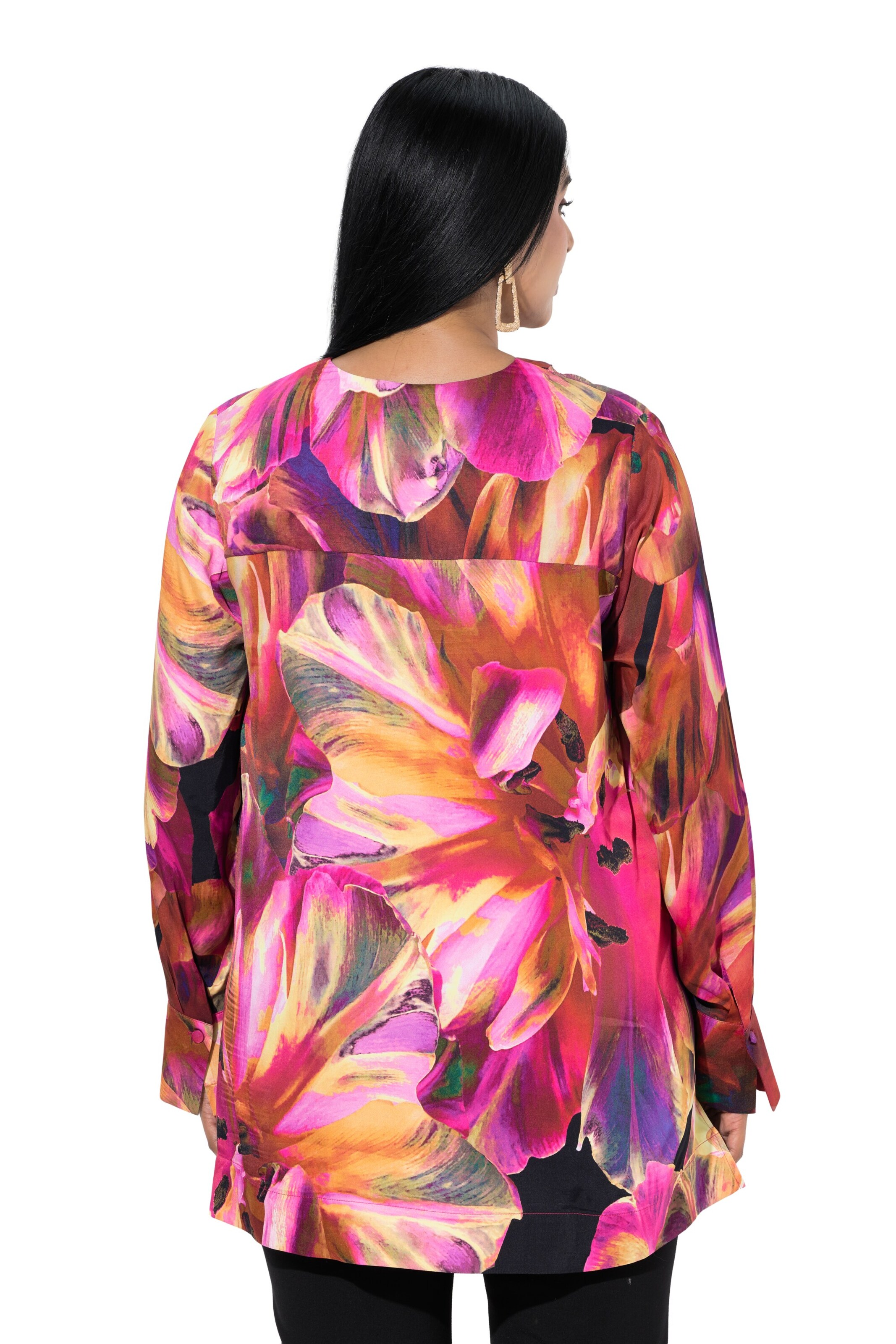 Chemisier Ulla Popken en rose