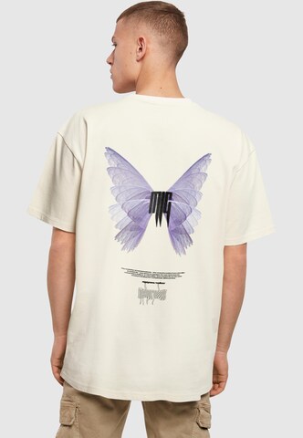 MJ Gonzales Shirt 'Metamorphose V.2' in Beige: front
