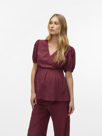 MAMALICIOUS Blouse in Lila